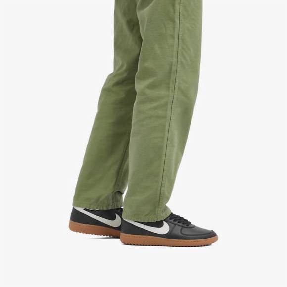 NEW NIKE men's field general '82 sneaker in black/sail-gum medium brown - Picture 6 of 6